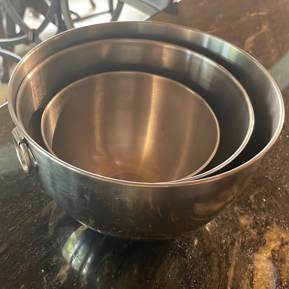 revere ware mixing bowls